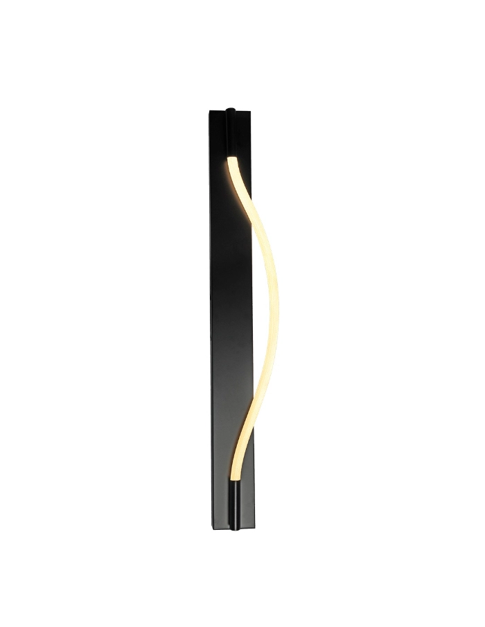 Aplique para pared Mileva 16W 80cm Markas Iluminación negro